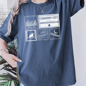 Crescent City Postal Service, House of Earth and Blood, Crescent city otter, Sarah J Maas, Crescent City shirt, Lunathion otter postal image 6