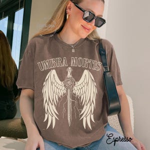 Umbra Mortis shirt, Umbra Mortis Hunt t-shirt, Comfort colors SJM, Bryce Danika Ruhn Danaan Rhysand, Crescent City tshirt, Ruhn Danaan tee