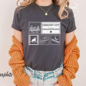 Crescent City Postal Service, House of Earth and Blood, Crescent city otter, Sarah J Maas, Crescent City shirt, Lunathion otter postal image 3