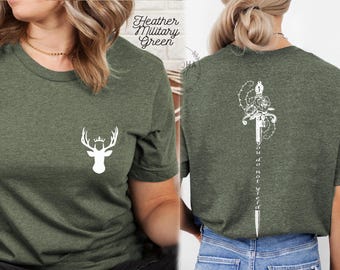 You do not yield Shirt, Two side Acotar shirt, throne Of Glass Shirt, Kingdom Of Ash shirt, A Court of Thorns and Roses Court of Dreams