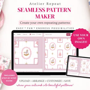 Seamless Pattern Maker Tool: Create Custom Repeating Patterns With Your Own Images