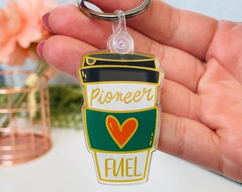 Pioneer Fuel Acrylic Keychain