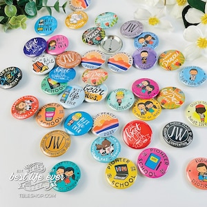 The Best Life Ever PARTY PACK! - Button Pin Assortment, jw gifts, convention gifts,
