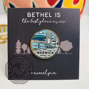 Emaille pin Warwick Bethel 1" - jw gifts - pionier - beste leven ooit