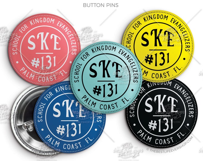 Best Life Ever Button Badge Pins Set - Multicultural Set
