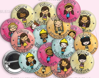 SPANISH Future Goals Gifts for Girls - Pioneer Missionary Bethelite LDC publisher - jw gifts best life ever jw regalos para ninos ninas
