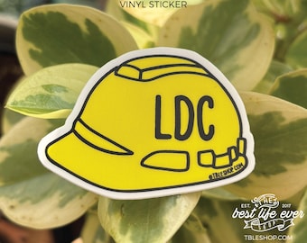 JW LDC STICKER Hardhart Vinyl Sticker