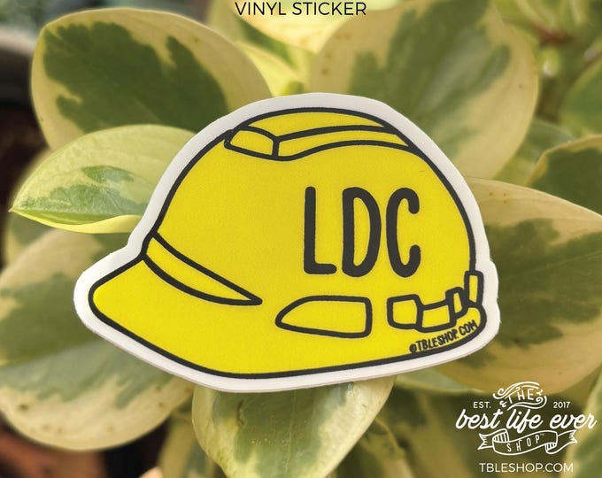 JW LDC STICKER Hardhart Vinyl Sticker