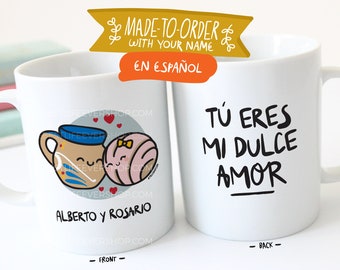 Tú Eres Mi Dulce Amor 11 oz Ceramic Coffee Mug - jw gifts - jw ministry - jw pioneer gifts - best life ever, couples, anniversary