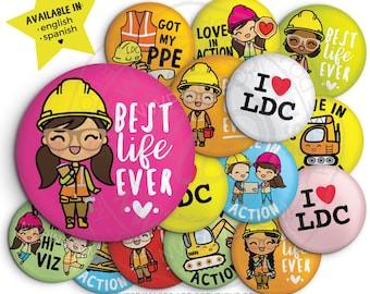 LDC PARTY PACK! Button Pin Set