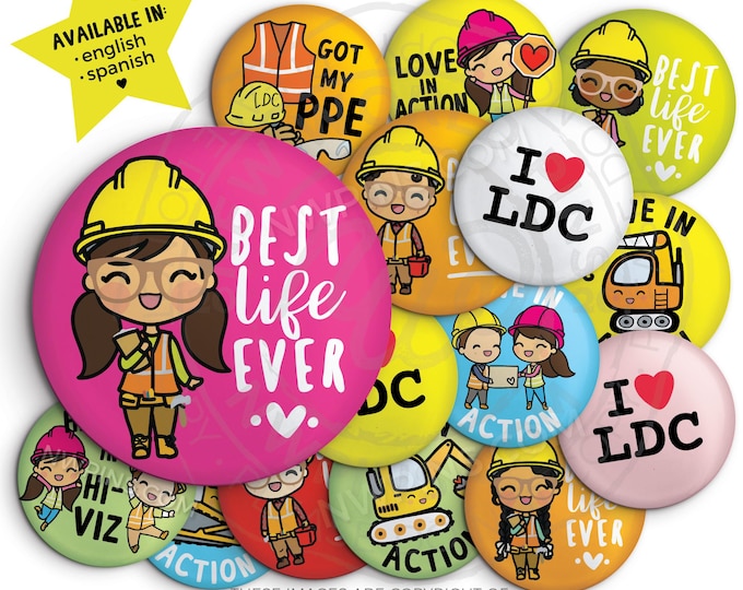 LDC PARTY PACK! Button Pin Set