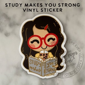 AUTOCOLLANT EN VINYLE Study Friends - Study girl - cadeaux pour sœurs - année de service jw - cadeaux de pionnier jw - meilleure vie de tous les temps - cadeaux pour femmes âgées