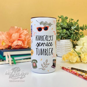 Personalized My Service Tumbler 12 oz Travel Mug/Tumbler- jw gifts - jw ministry - best life ever - jw pioneer -Best Life Ever