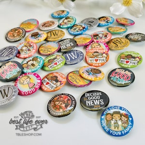 Declare the Good News 2024 Regional and Special Convention Button Pins Party Pack jw gifts best life ever shop image 1