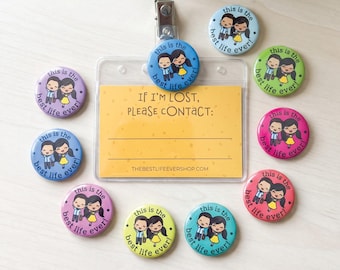 Best Life Ever KIDS Badge Holder