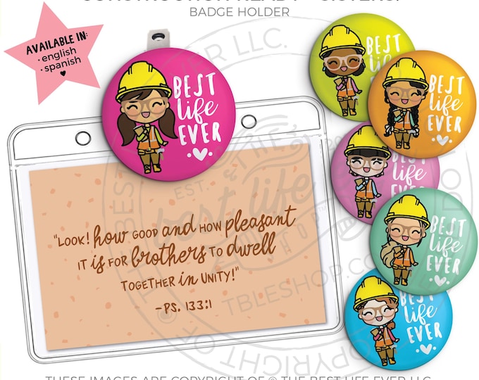 Best Life Ever Button Badge Pin Set - LDC - Girls