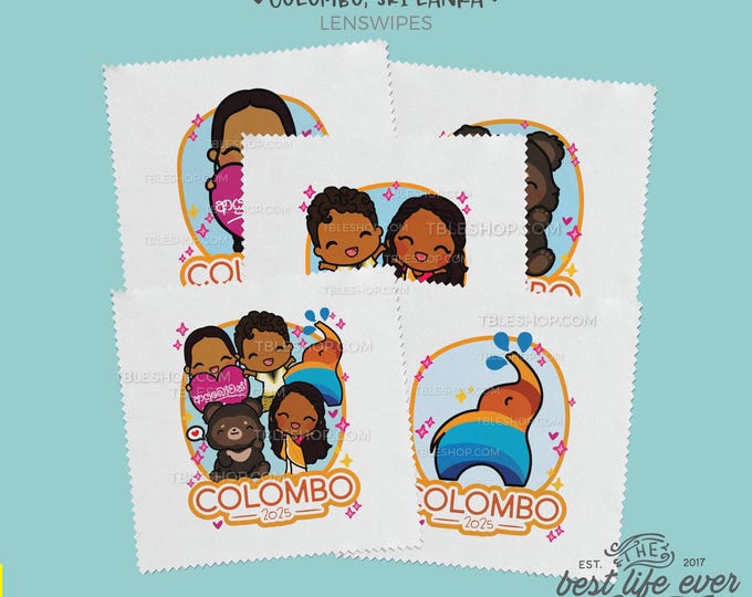 2025 Special Convention Microfiber Cleaning Cloth Lens Wipe - COLOMBO Sri Lanka - jw gifts - best life ever- sold individually