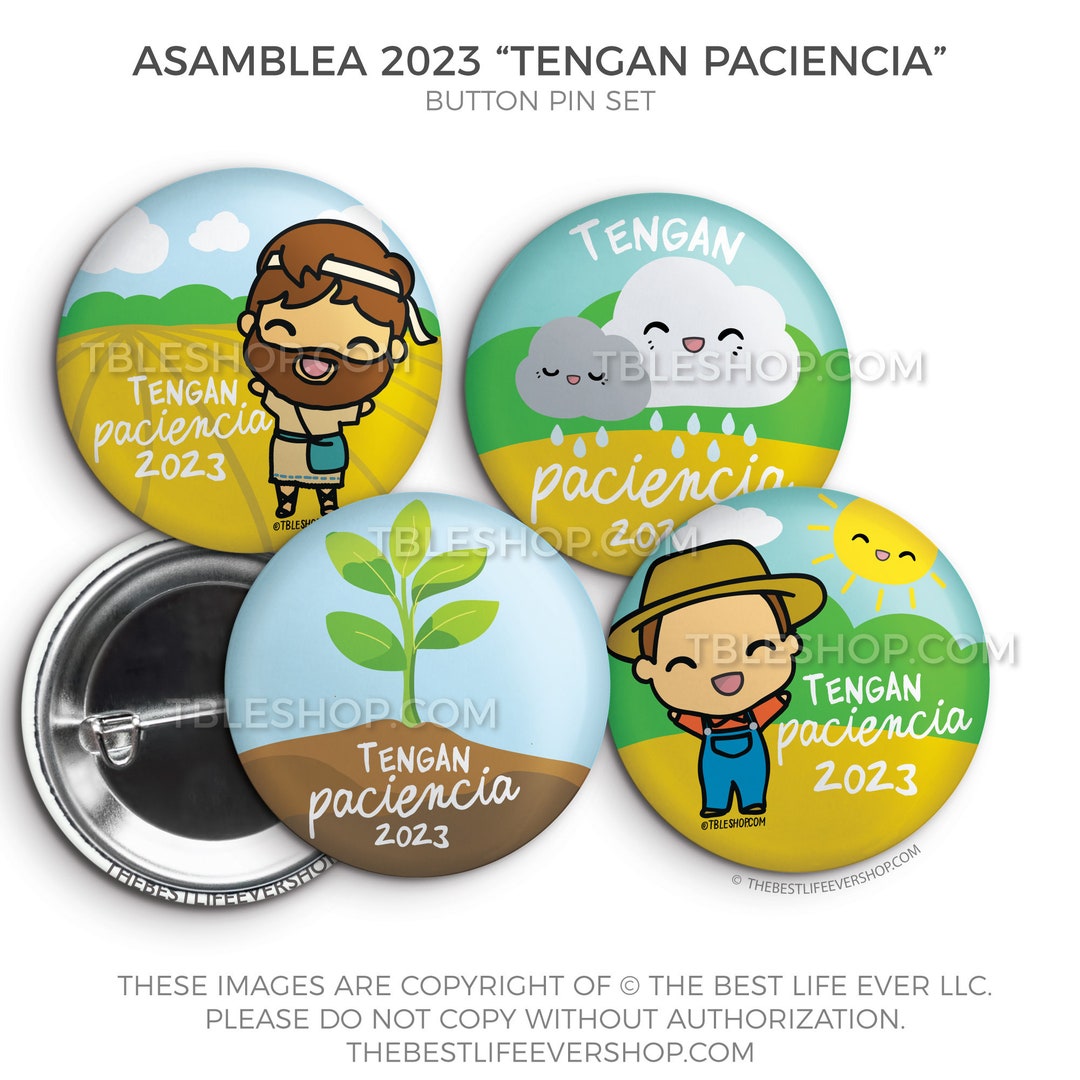 Asamblea Regional 2023 tengan Paciencia Little Etsy