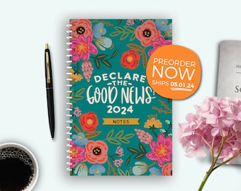 PREORDER: 2024 Declare the Good News! Spiral Convention Notebook - jw gifts - best life ever  - jw org