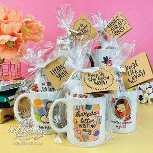 JW Pioneer Woman of Faith Hug In A Mug Gift Set Edible Treats, Coffee, Tea 5 Piece Set jw ministry jw pioneer gifts zoom party image 7