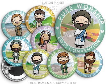 2025 Pure Worship Convention - BIBLE CHARACTERS - jw gifts - jw, convention gifts, special convention