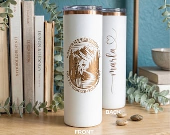 2026 Pioneer Service School - Personalized Laser Engraved 12 Oz Tumbler