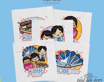 2025 Special Convention Microfiber Cleaning Cloth Lens Wipe - KOBE JAPAN - jw gifts - best life ever- sold individually