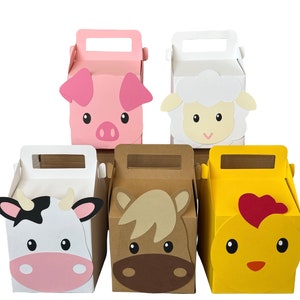 Farm Animals Goodie Boxes