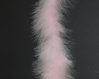LIGHT PINK 15 Gram Thin Marabou Boa 72" Long for Halloween Costume Craft Design DIY Trim Party Theater Play