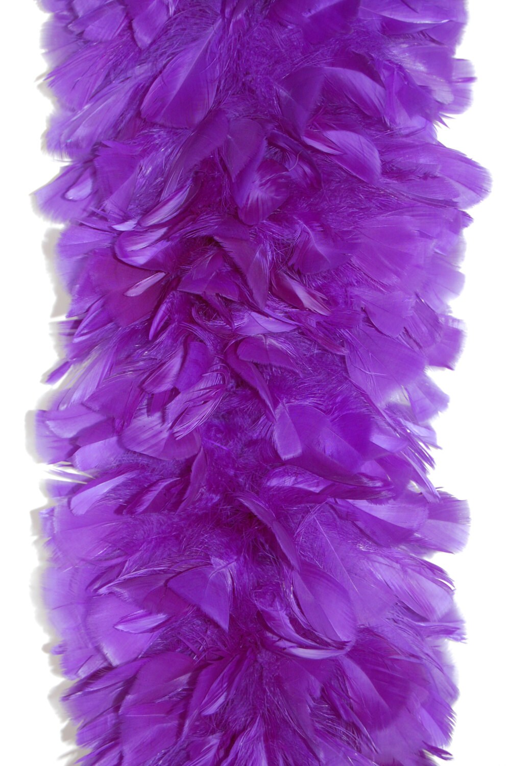 2 Yards TURKEY Feather Boa PURPLE Etsy