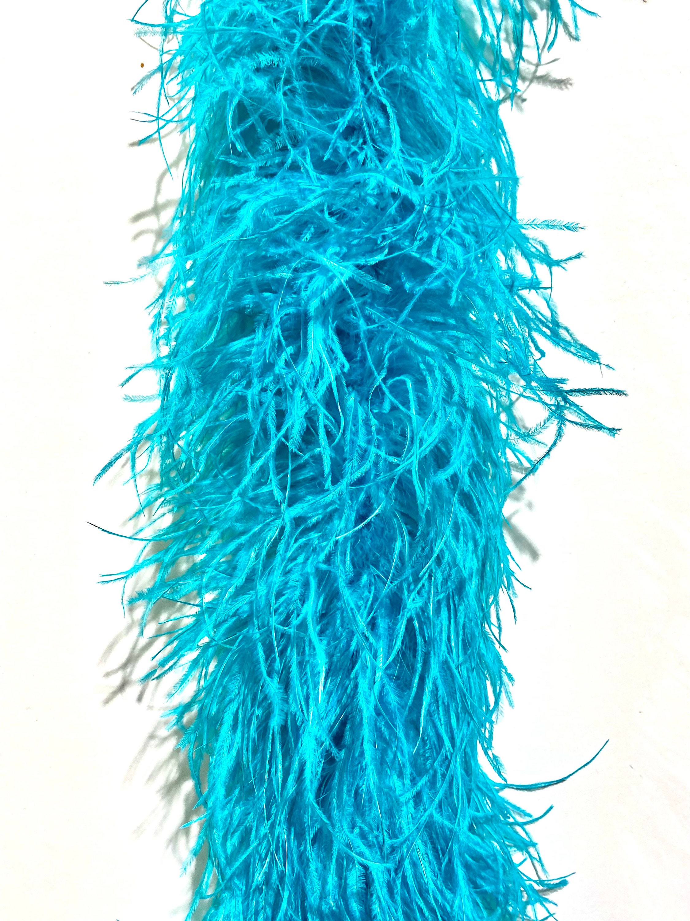 Curly Ostrich Marabou Feather Boa