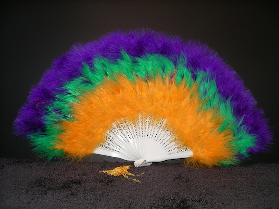 Mardi Gras Feather Boa for Parades, Festivals, Costumes, Halloween