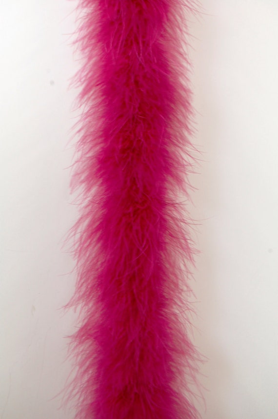 DARK FUCHSIA 2 Yards; Dress//Bridal//Art//Costume 72/" MARABOU FEATHER BOA