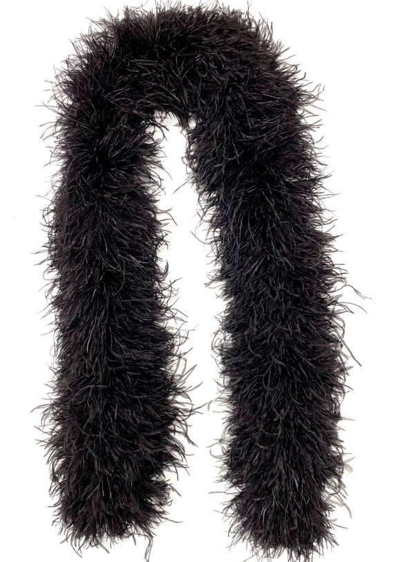 Perial Co Ostrich Feather Boa – 6 Feet, For Costumes And Accessories, Made In USA