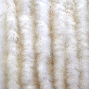 BULK Savings WHITE Thin Marabou Feather Boas 15 Gram for DIY Halloween Costume Craft Theater Bridal