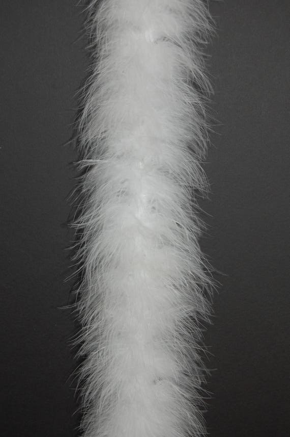 Ligero Y Duradero Boa De Plumas Blanca De 1,2 M – Bufanda Esponjosa Para Disfraces, Bodas, Halloween Y Carnaval