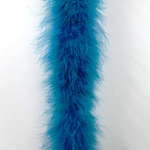 22 Gram Marabou FEATHER Boa 72&quot; - PERIWINKLE
