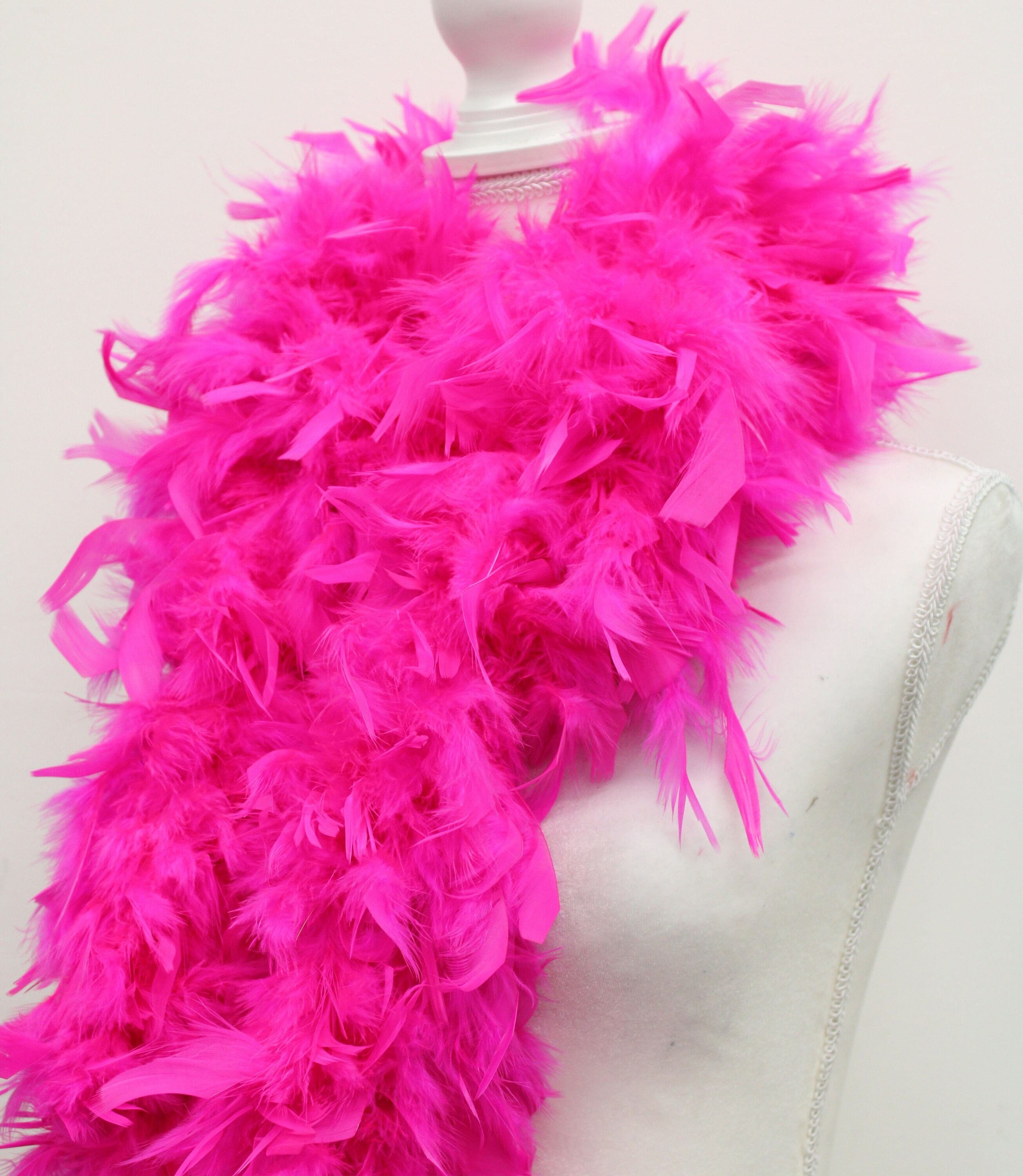 thumbnail image 2 of Mint Green 72-Inch Feather Boa – 45g – Chandelle Style By Midwest (36817) 2 of 5