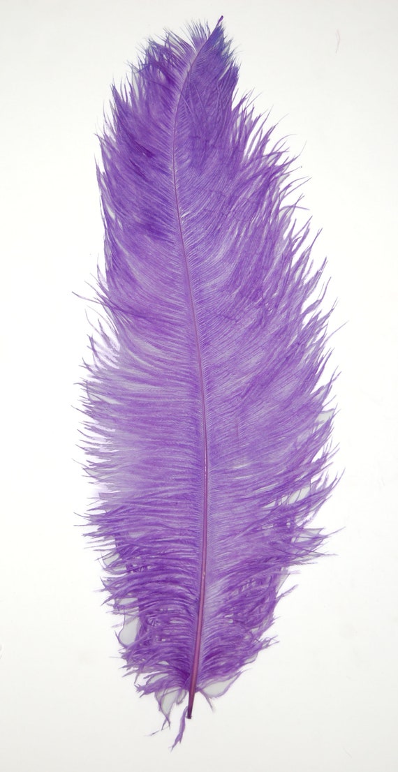 LAVENDER Ostrich Feather Plumes 2330 Full and Beautiful for
