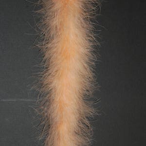 15 Gram Thin Marabou FEATHER Boas 72"  : PEACH