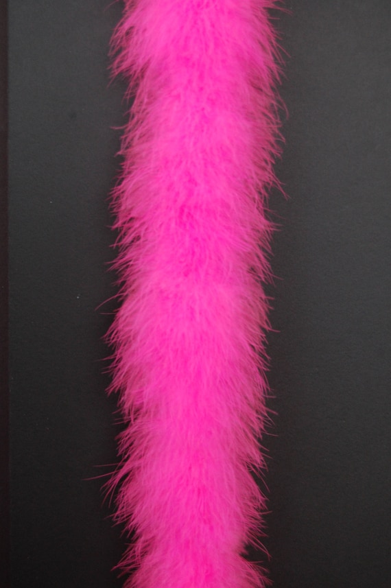 Boa Viola, 2 Iarde - Plum Turkey Boa Di Piume Di Marabù Di Peso Medio 25 Grammi Forniture Artigianali Di Halloween: 4485 - Italia - Foto 12