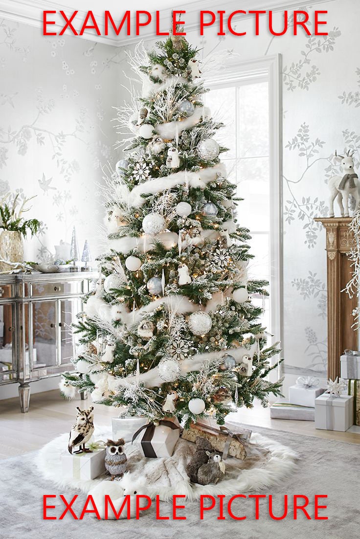 CHRISTMAS SPECIAL: White Marabou Boa W/ Iris Lurex to Enhance the Look of  Your Centerpiece Tree DIY 72 Inches -  Ireland