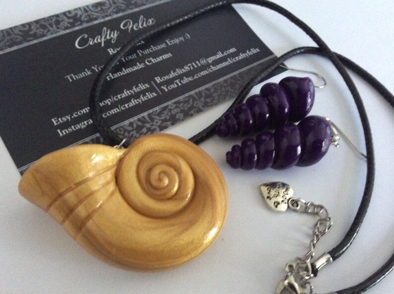 Ursula necklace The Sea Witch Set Necklace and Earrings Etsy