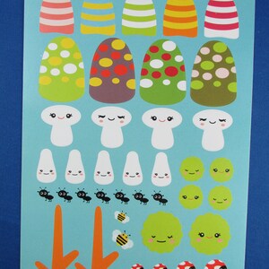 sticker lot 6 large sheets over 350 stickers for children etsy