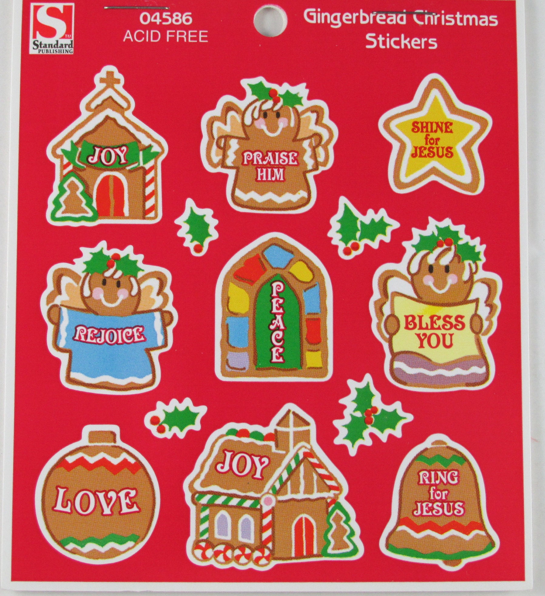 Christian Stickers 6 Sheets Per Pack Jesus Christmas  Etsy