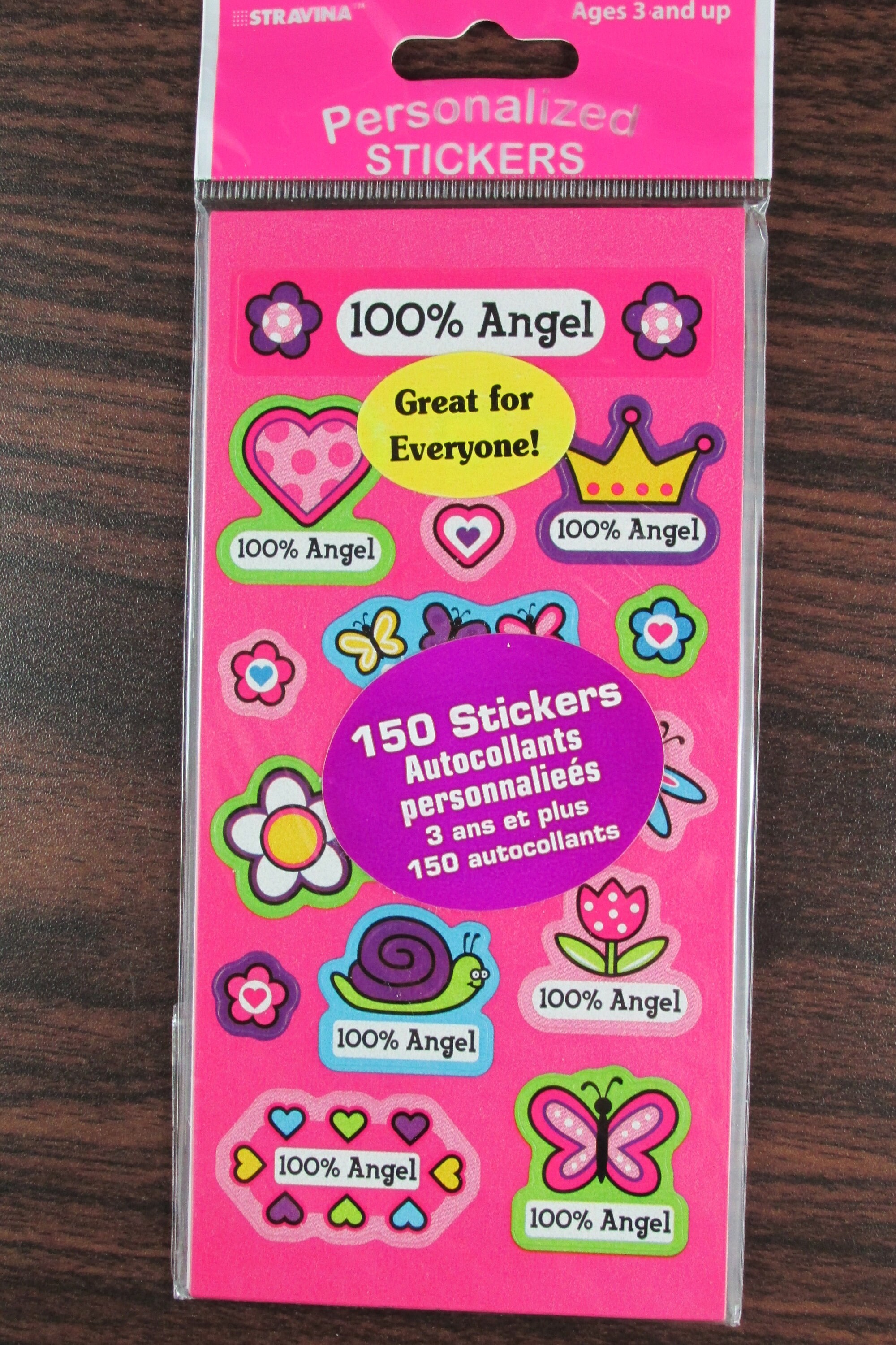 personalized stickers 10 unique designs 15 sheets 150 stickers etsy