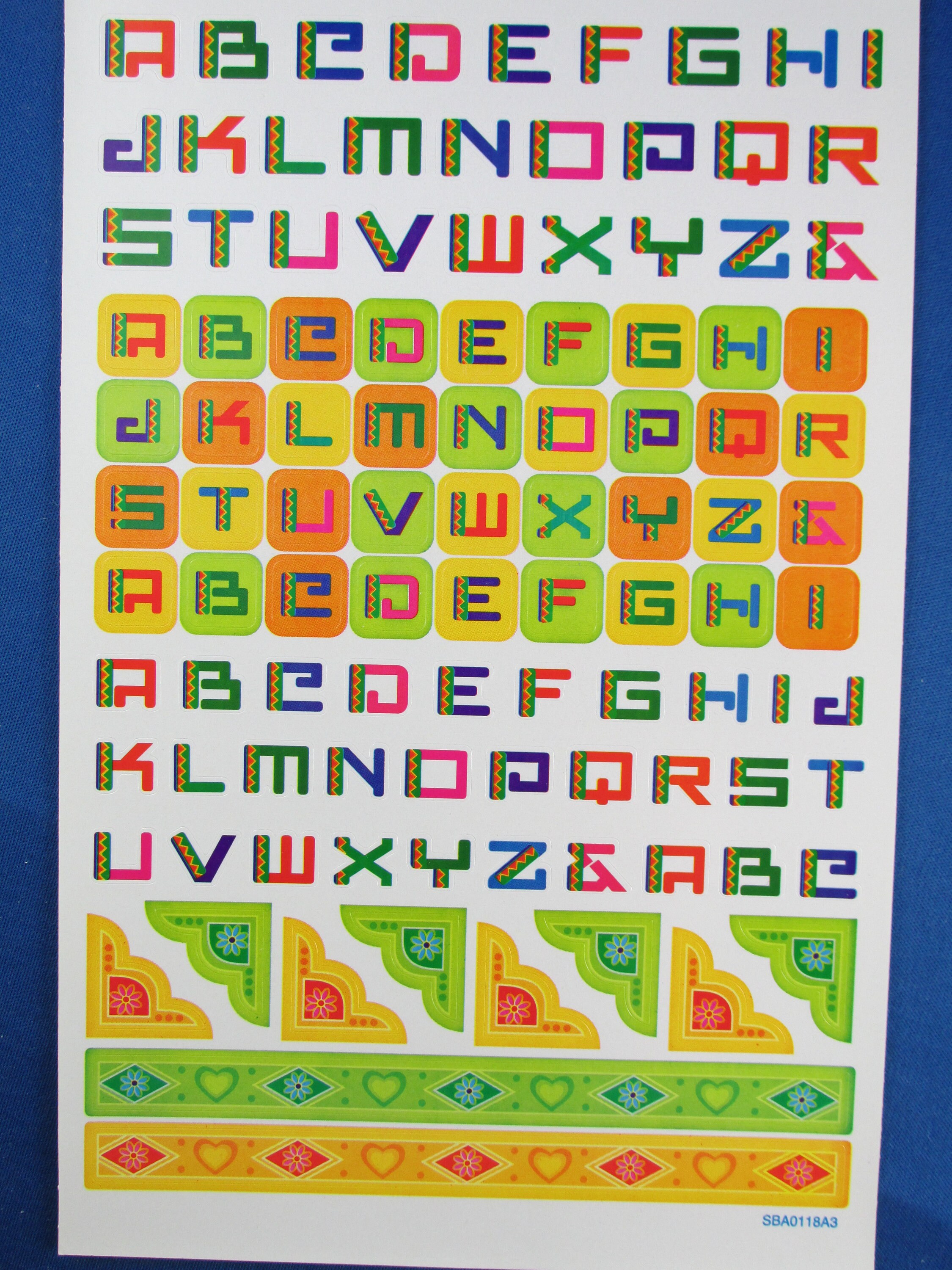 sticker lot 8 large sheets over 800 stickers for children etsy