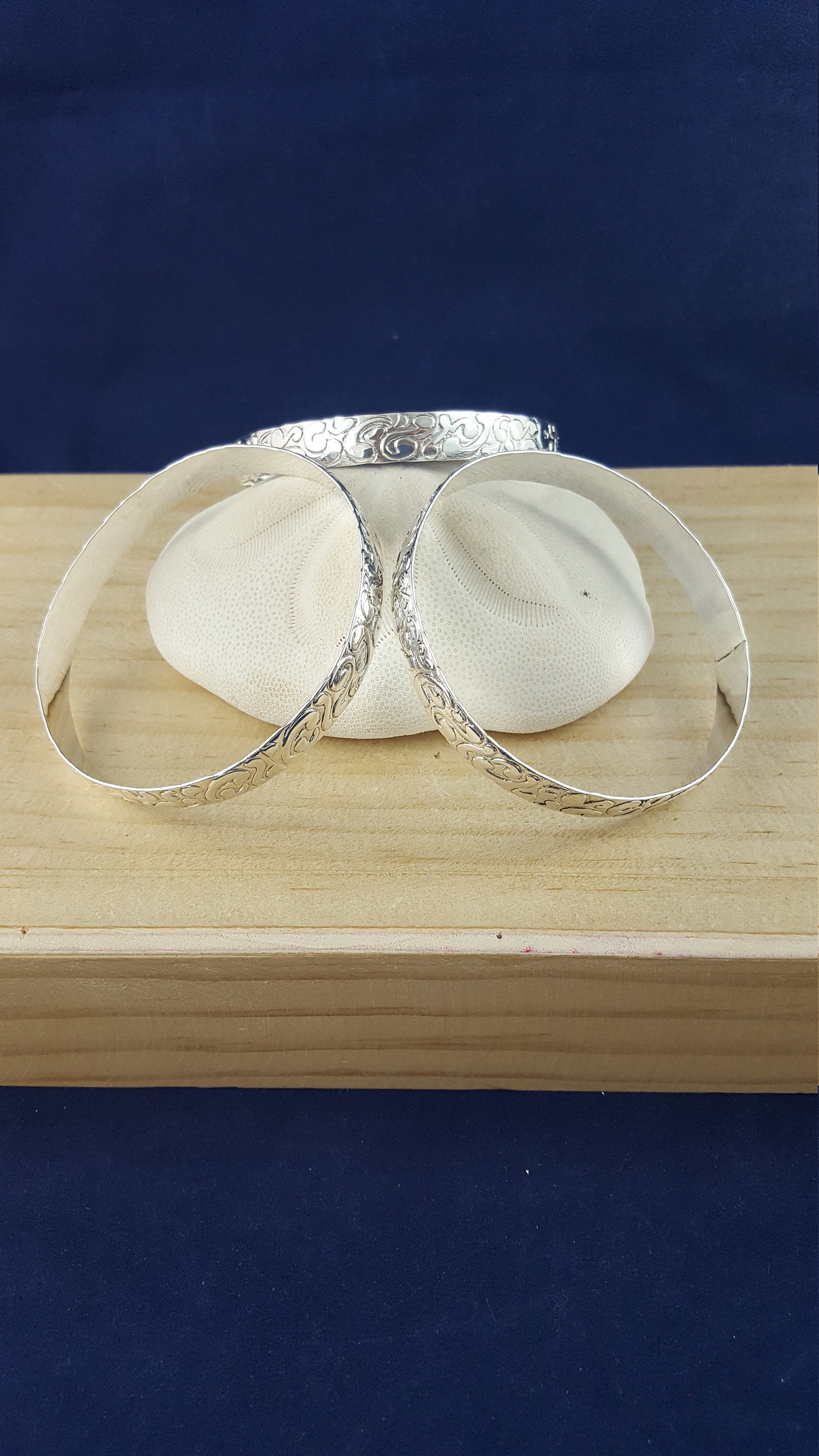 Planet Earth and Two-tone Sun & Moon Bracelet Set