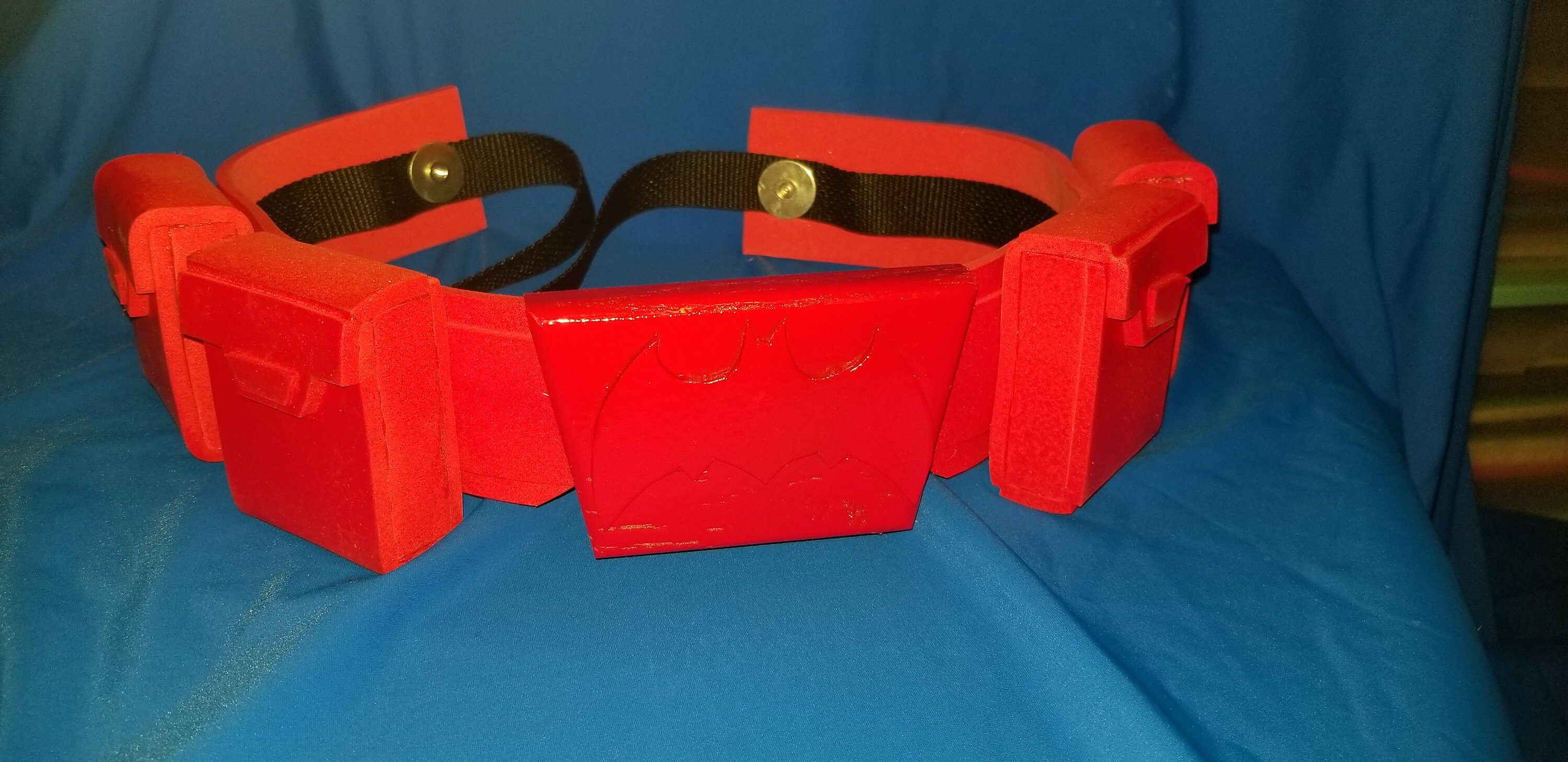 red utility belt