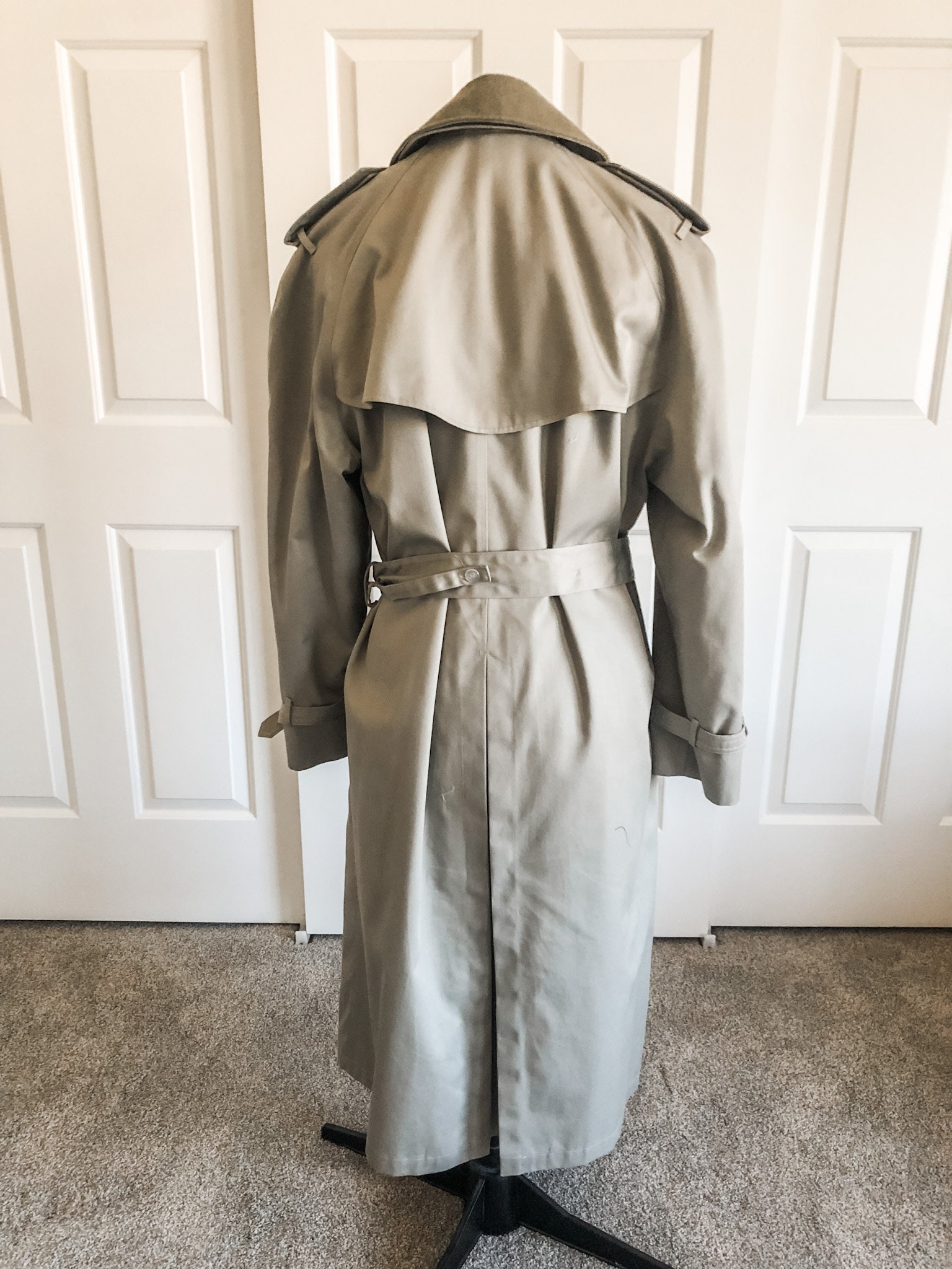 London Fog Style Trench Coat - Etsy